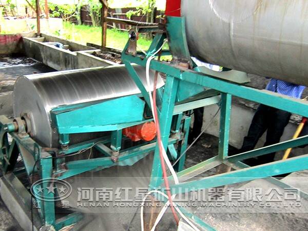 磁選現場 磁選現場