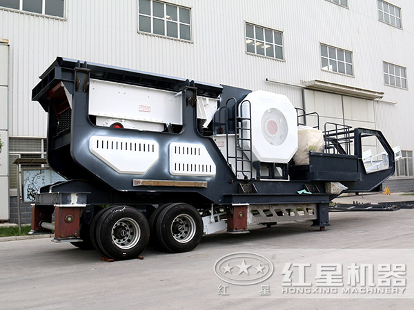 車載磕砂設備搭顎式破碎機 車載磕砂設備搭顎式破碎機