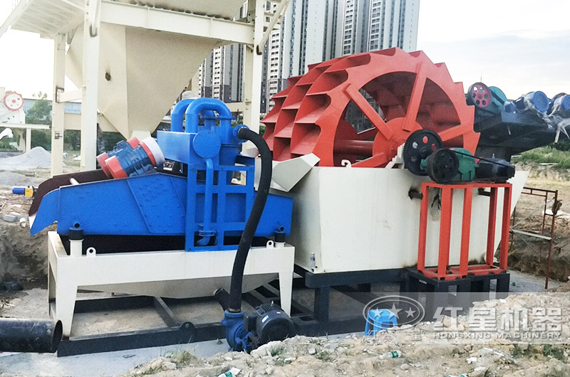 xsd洗沙機(jī)工作現(xiàn)場 xsd洗沙機(jī)工作現(xiàn)場