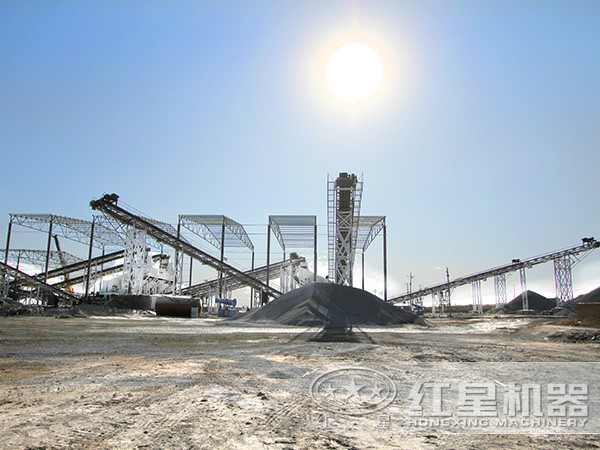 硅石制砂生產線現場圖5 硅石制砂生產線現場圖5