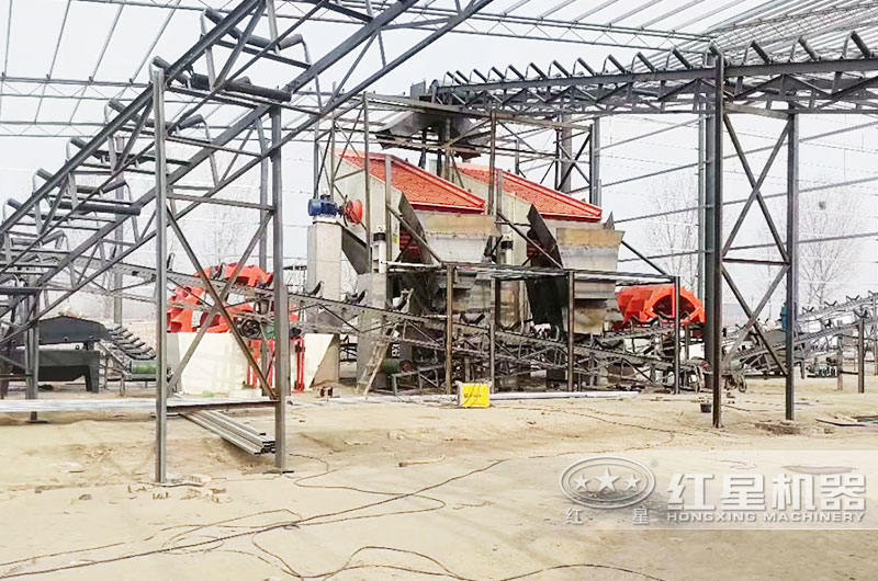 洗砂機工作現(xiàn)場 洗砂機工作現(xiàn)場