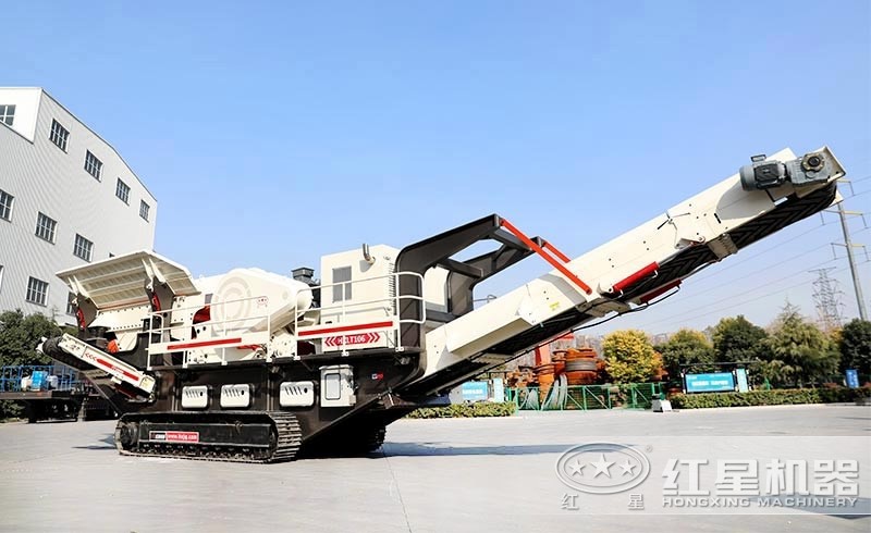 液壓驅(qū)動(dòng)履帶式移動(dòng)破碎站:配顎破機(jī) 液壓驅(qū)動(dòng)履帶式移動(dòng)破碎站:配顎破機(jī)