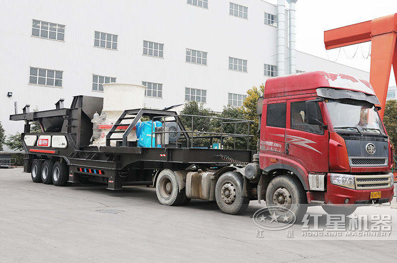 輪胎圓錐式移動破碎站 輪胎圓錐式移動破碎站