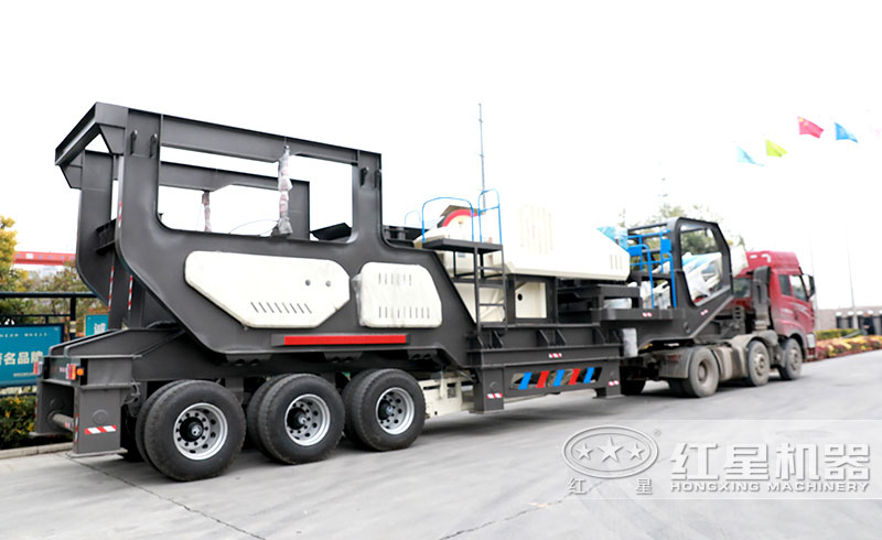 輪胎移動(dòng)破碎站廠家發(fā)全國(guó)各地，值得信賴