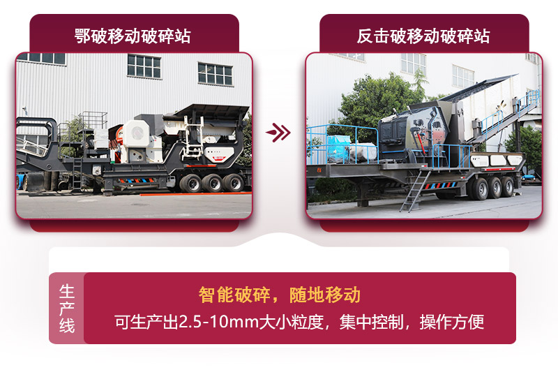 流動式建筑垃圾破碎機標準組合，投資少，效益高 