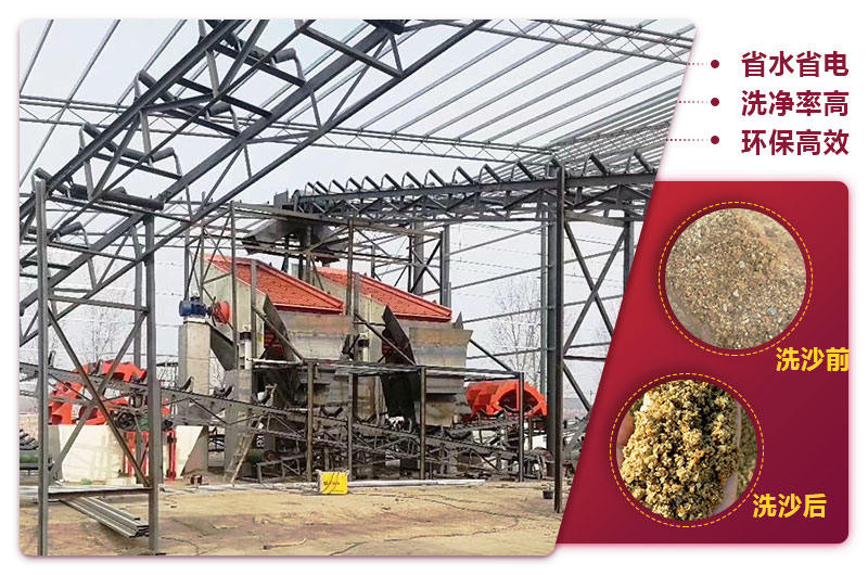 洗沙前后的機(jī)制砂對比 洗沙前后的機(jī)制砂對比