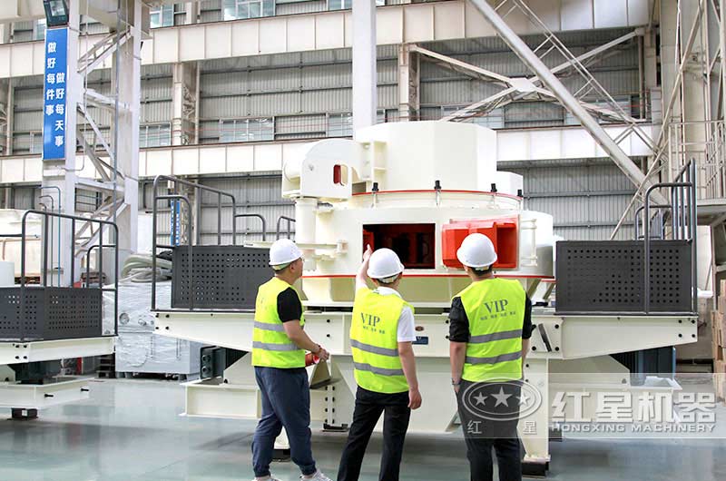 砂巖做機制砂設備用戶到廠考察 砂巖做機制砂設備用戶到廠考察