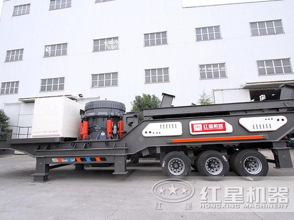 大型車載移動破碎機 大型車載移動破碎機