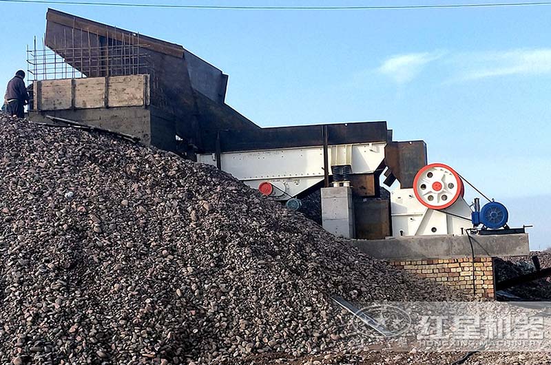 山西客戶破碎生產(chǎn)線實拍圖 山西客戶破碎生產(chǎn)線實拍圖