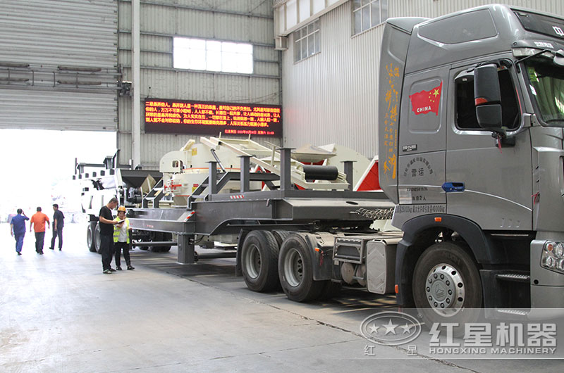 移動制沙機設備發貨中 移動制沙機設備發貨中