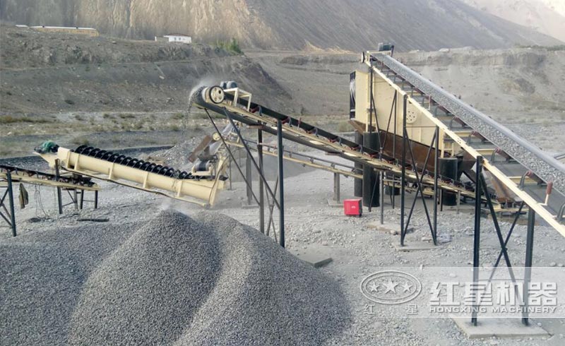 螺旋洗砂機(jī)工作現(xiàn)場(chǎng)圖片 螺旋洗砂機(jī)工作現(xiàn)場(chǎng)圖片