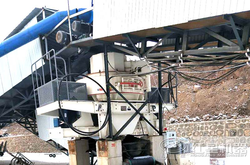 沖擊式制砂機工作現(xiàn)場圖 沖擊式制砂機工作現(xiàn)場圖