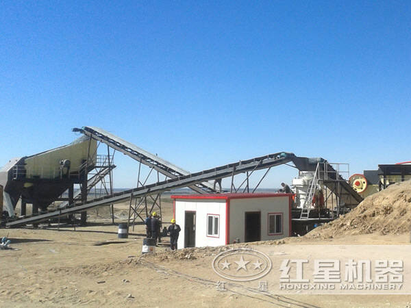 時產400-500噸石料生產線硬質物料配置 時產400-500噸石料生產線硬質物料配置
