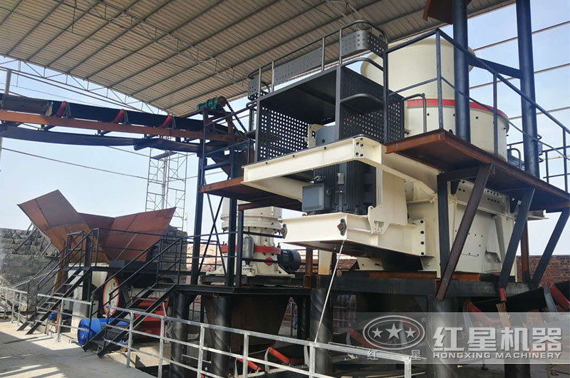 固定式制沙生產線現場 固定式制沙生產線現場