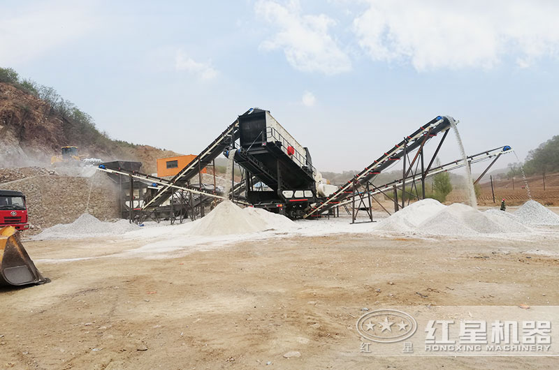 移動反擊破碎機(jī) 移動反擊破碎機(jī)