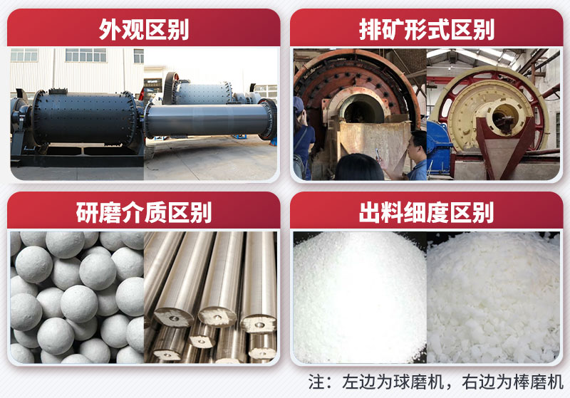 球磨機和棒磨機區(qū)別 球磨機和棒磨機區(qū)別