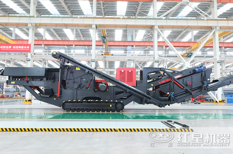 移動履帶一體式破碎機(jī) 移動履帶一體式破碎機(jī)