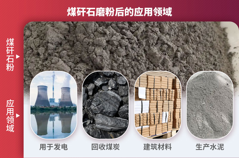 煤矸石磨粉后應(yīng)用 煤矸石磨粉后應(yīng)用