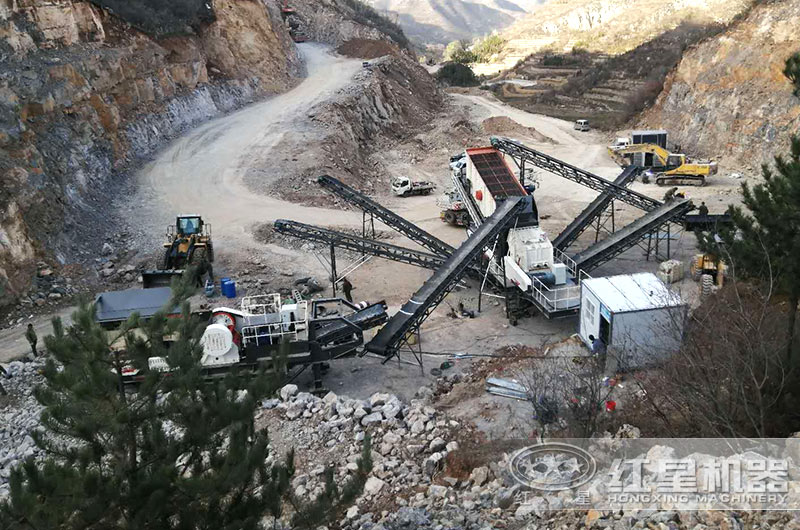 移動破碎機生產現場 移動破碎機生產現場